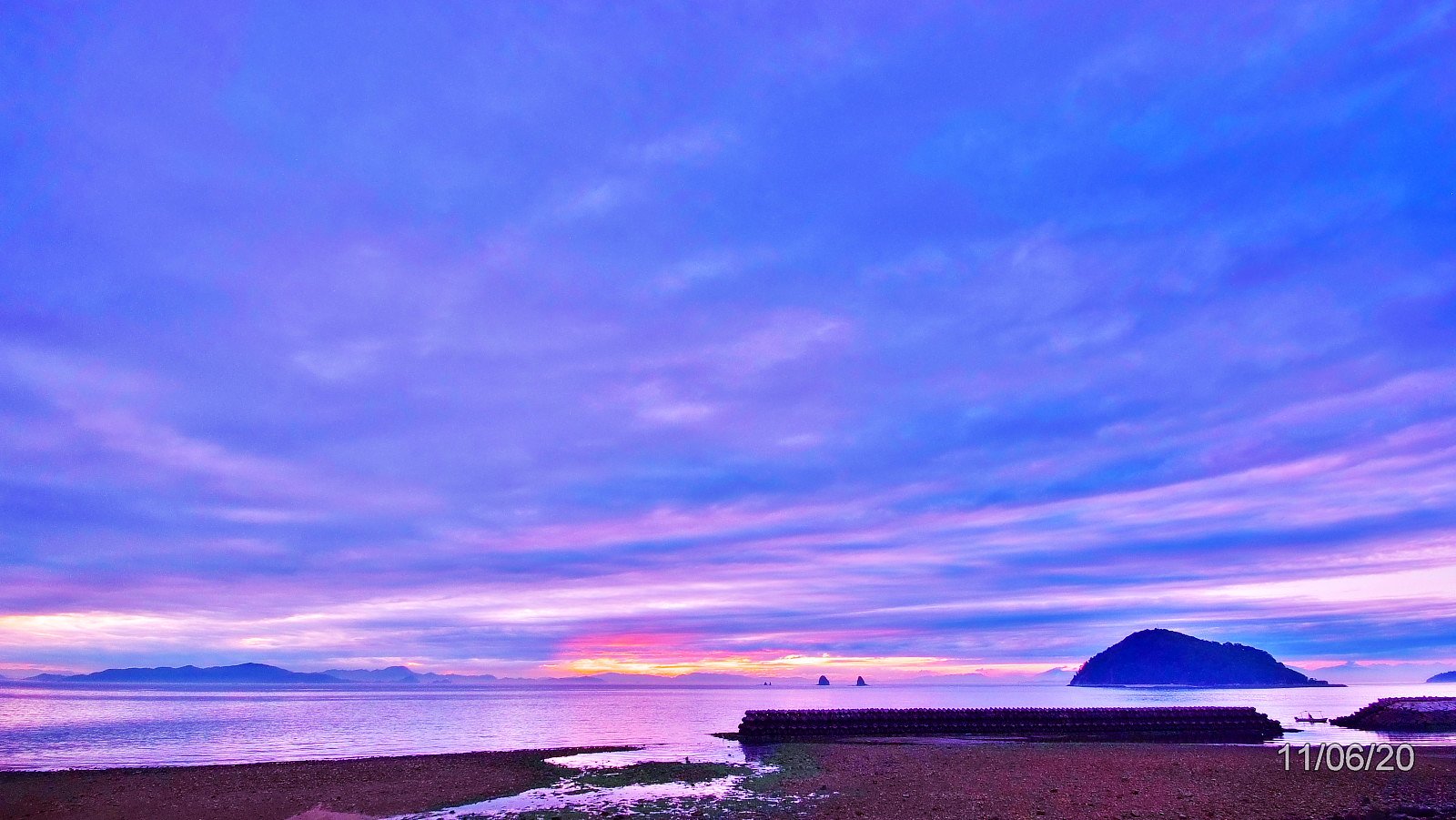 瀬戸の夕焼け　０６・２０