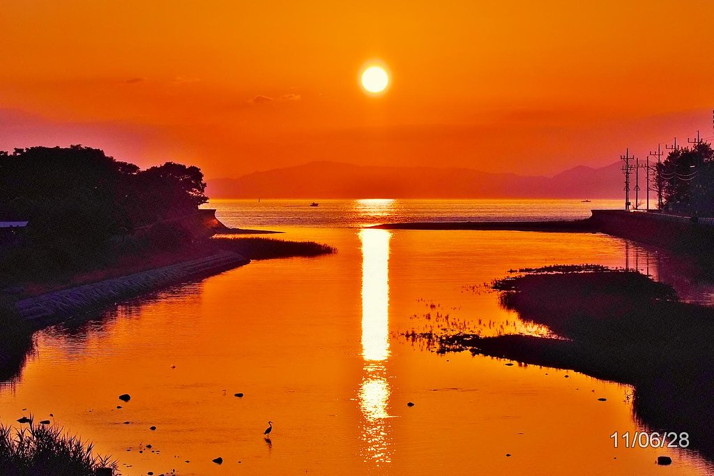 瀬戸の夕日　０６・２８