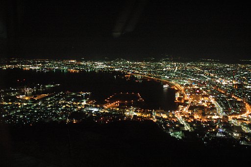 函館の夜景