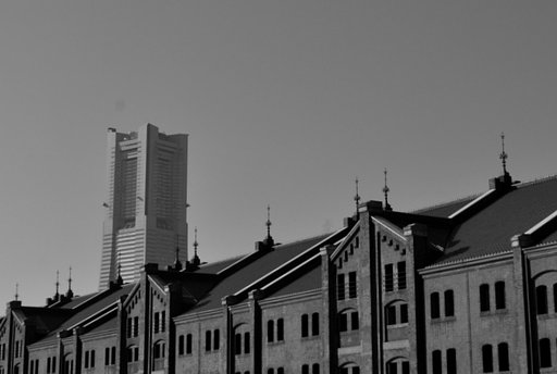 赤煉瓦倉庫とランドマークタワー