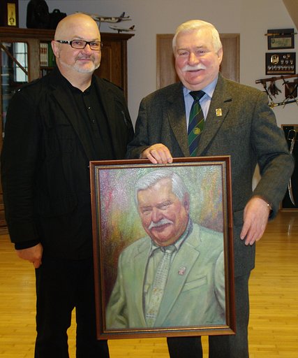 Lech Walesa and my Maciej