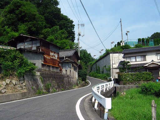 峠の道