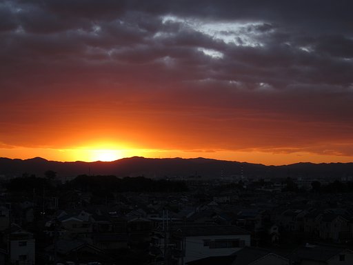 夜明け