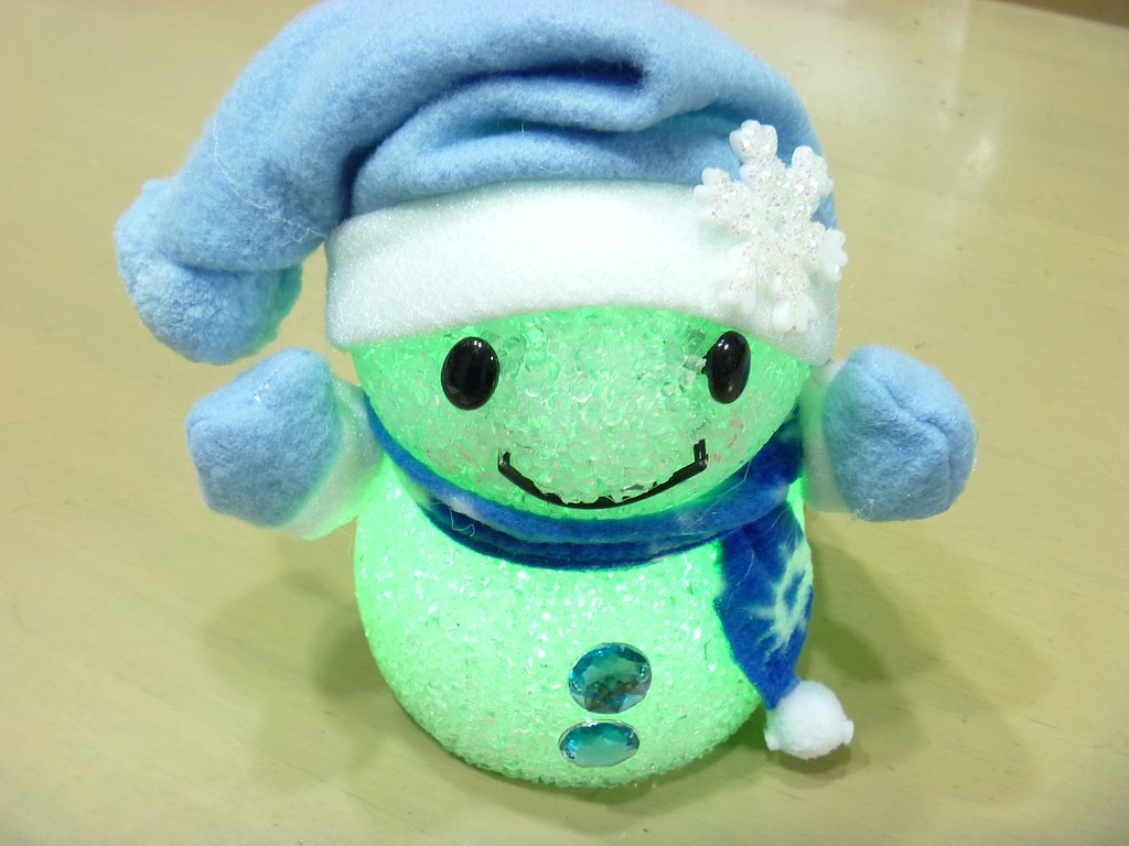 雀さんへ〜雪だるま2