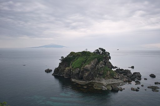 飛島の夕暮れ