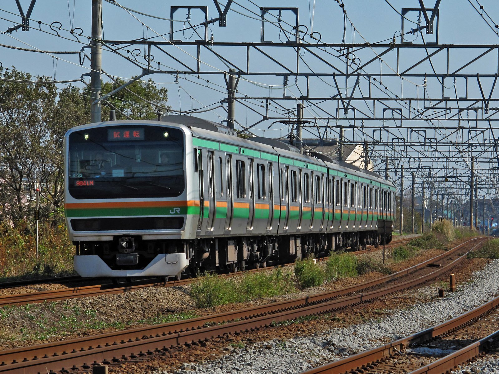 ９８４１M試運転